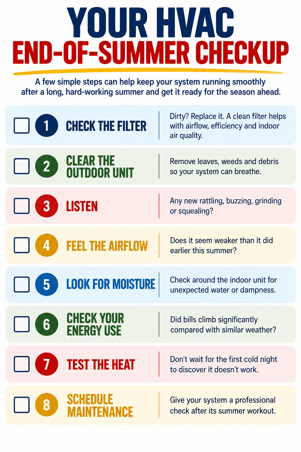 checklist infographic